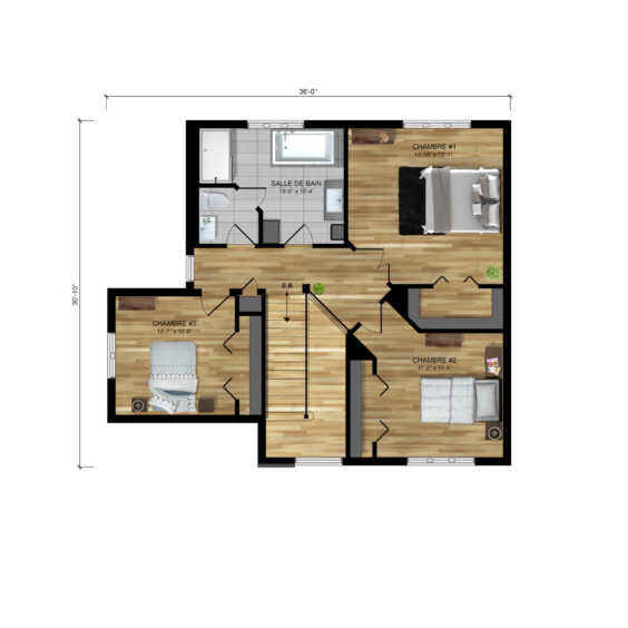LISBONNE PLAN ÉTAGE