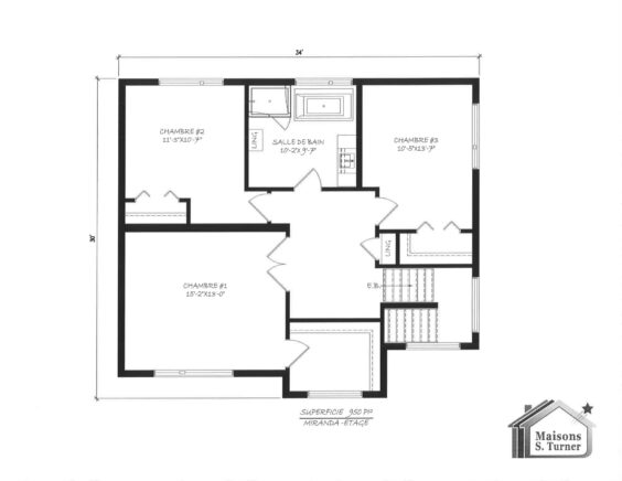 MIRANDA PLAN ÉTAGE
